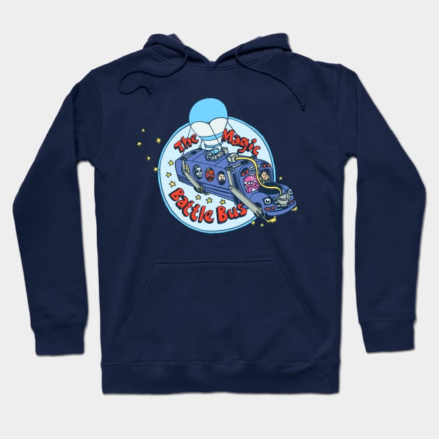 The Magic Battle Bus Hoodie by Walmazan